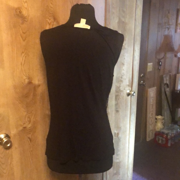 Pretty Silver Sequin Michael Kors Blouse - Picture 5 of 13